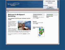 Tablet Screenshot of bridgeportmkt.com
